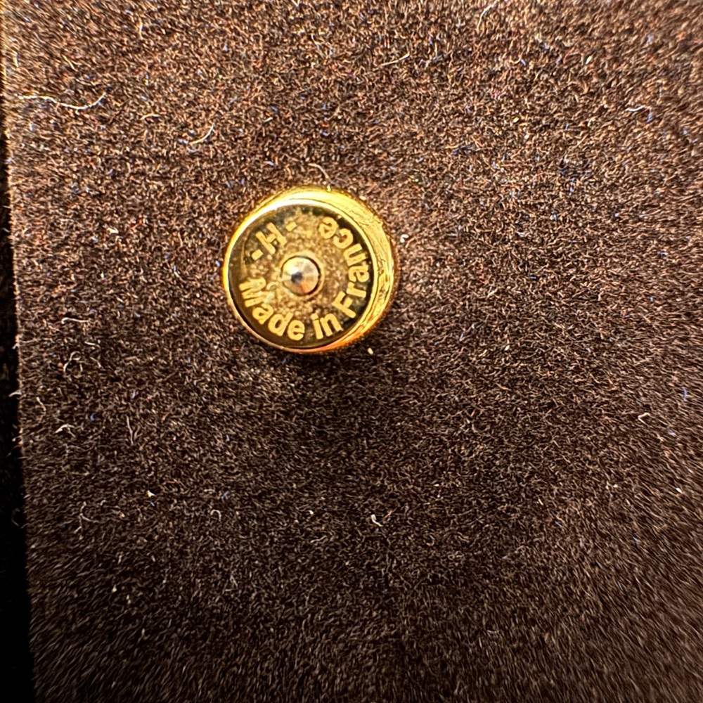 Hermes Pop H Gold and White Earrings - Picture 4 of 6